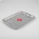 Stainless steel tray “India”, 30 × 40 cm, silver color