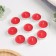 A set of tea candles aromatic "strawberries", 9 pieces