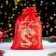 New Year's bag "Happy New Year. Dragon Chinese", 20 x 30cm, red, atlas