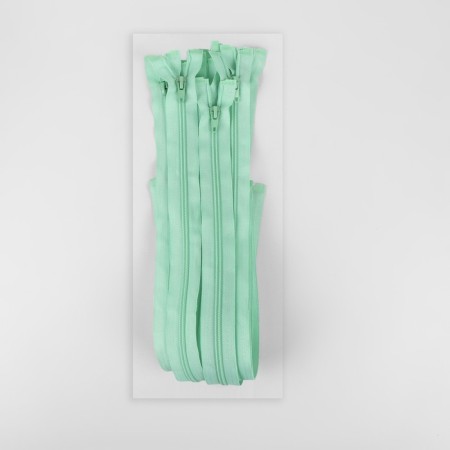 Lightning "Spiral", No. 5, detachable, automatic lock, 50 cm, mint color-2