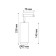 TRACK LOOK PORT 1-F, 1x50W GU10, Black Color Black