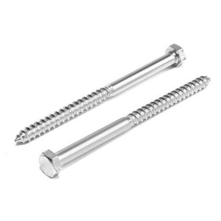 Tundra bolt, capercaillie, plumbing, Din571, M12x180 mm, 10 kg