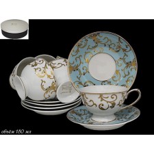 Tea set of Lenardi, 12 items