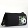 Sports bag with lightning, external pocket, black color