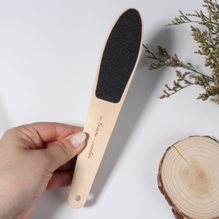Feet heifers, sandpaper, bilateral, 23.5 cm, wooden-4