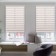 Rolled curtain "Wooden", premium Blackout, 61 × 160 cm, 3 fastening options, white color