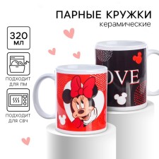 Set of paired mugs, 350 ml 