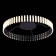 Ceiling Ceiling ST LUCE. SL6203.402.40. Estense. 1x40 W, LED, 3000K, 3200 LM, 60x60x11 cm, black color