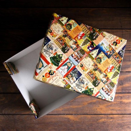Folding box "New Year cards", 31.2 x 25.6 x 16.1 cm-2