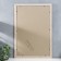 Photo frame MDF 40x60 cm "Trend" cappuccino (plastic screen)