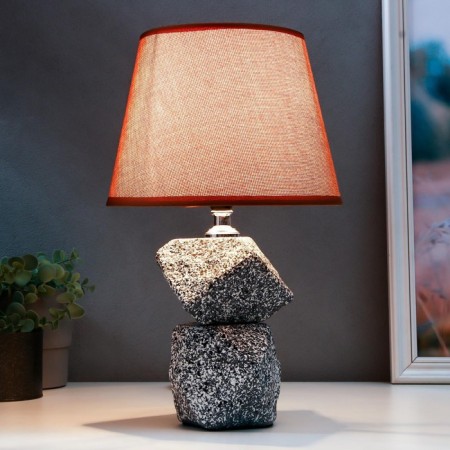 Table lamp 7515132TL/1 E14 40W gray 20x20x34 cm Risalux-1