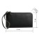 H-600 purse with zipper, card for maps (6)/coins/bill, color Black cascade 11x20x1cm
