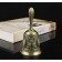 Metal bell with engraving, 11.3 x 5.4 cm, bronze