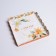 Bearbox, confectionery packaging with PVC lid, "Happiness next to you", 21 x 21 x 3 cm