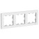 Frame SE AtlasDesign, 3 posts, universal, white, Atn000103