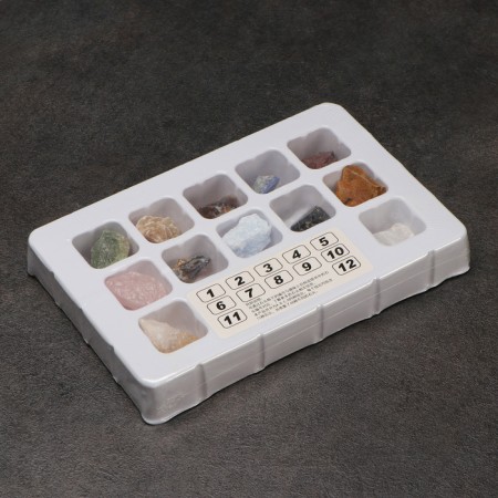 Collection of minerals, 12pcs-1