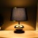 Traffic lamp with lampshade Risalux "Drops", 1 × 40 W, E27, Black /Gold, 17 × 17 × 24 cm