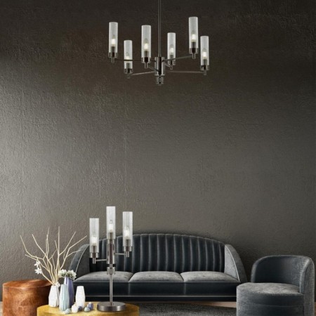 Ceiling chandelier Kamilla E14 6x40W-1