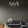 Ceiling chandelier Kamilla E14 6x40W