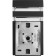 Wall lamp, invoice Duwi Techno, 110x95x200mm, E27, alum/glass, IP65, black,