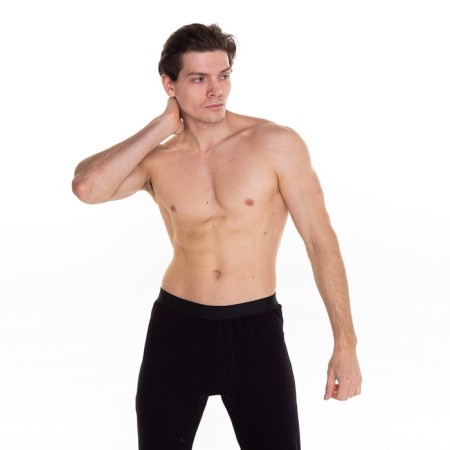 Male thermal underwear (pants), black color, size 52-7