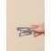 Clothespins of linen shade, 4.5 cm, 20 pcs, silver color