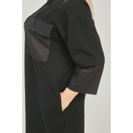 Women's dress, size 68, black color-5