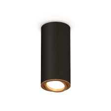 Lumber of the overhead ambrella like, XS7443004, MR16 GU5.3, GU10 LED 10 watts, color black sand, yellow gold