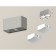 Ambrella Light Acrylic lamp, XS7852011, MR16 GU5.3, GU10 LED 10 W, color gray sand, white matte