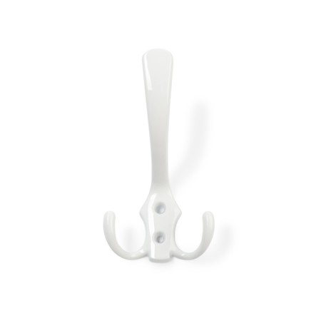 Hook furniture tundra TKT004, three -rod, white-3