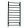 Electric towel "Sanprise" Aurora P10, 500x1000 mm, universal, black