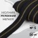 Lightning Metal Metal, No. 5, 50 m, black/gold color