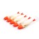 Foamen fish yaman devious minnow on a double, 135 mm, color 15 UV, 5 pcs.