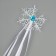 New Year! Carnival set "Snowflake": rim, rod
