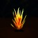 The artificial aquarium, luminous plant, 10 cm, red
