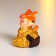 Souvenir Polystone "Tiger-goldener" MIX 3x3.2x2.5 cm