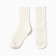 Women's socks kaftan torn into a rib size 36-40 (23-25 ​​cm), white