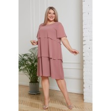 Women's dress, size 60, powder color