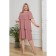 Women's dress, size 60, powder color