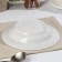 Deep “olives” plate, 225 ml, d = 20 cm, white color, mix, porcelain pattern