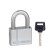 Castle of hinged Fuaro PL-2550, 50 mm, 4 Finnish keys