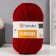 Yarn "Charisma" 80% wool, 20% acrylic 200m/100g (3024 cherries)