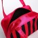 Cosmetic bag with lightning, black/raspberry color
