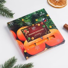 A set of tea candles flavored 