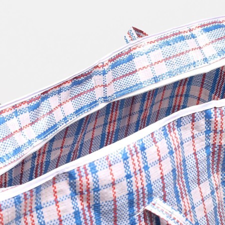 Lightning bag on a zipper, 82 l, blue color-4