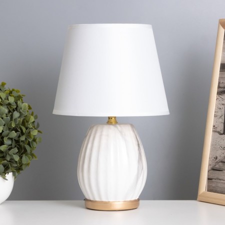 Valeria desktop lamp 1x40W E14 gray 20x20x31cm