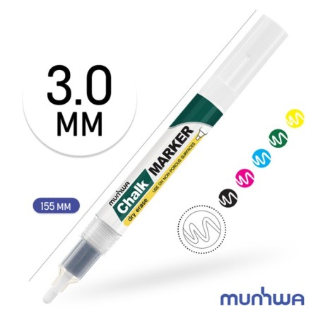 Cretaceous marker Munhwa CM-05, 3.0 mm, white-4