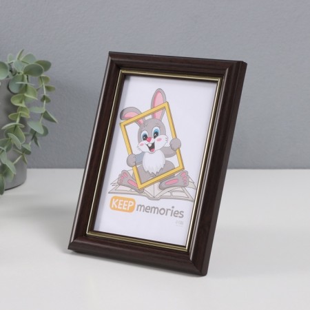 Photo frame Plastic "Pixel" 10x15 cm, wenge-1