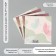 Scrapbooking paper bilateral "tenderness of spring" density 180 grams set 5 pcs 30.5x32 cm 10718