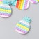 Decor for creativity Rubber "Pineapple" set of 15 pcs mix 3.7x2.4 cm